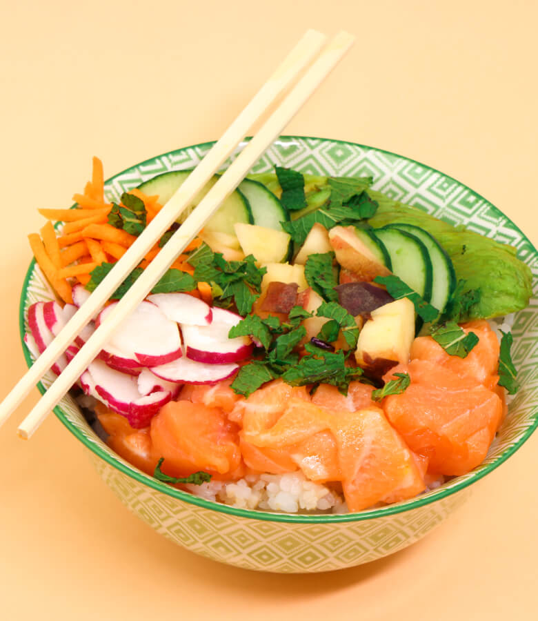 tasty poke bowl